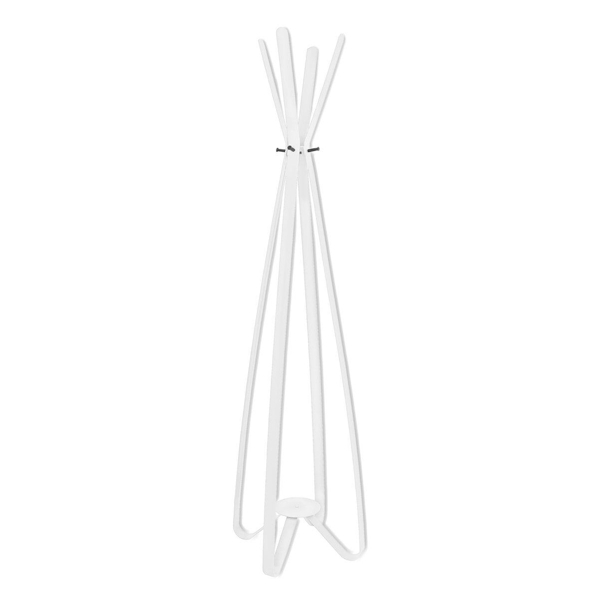 Porte-manteau sur pied Modi Gorillz, design moderne en acier noir
