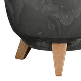 Jardinière d'extérieur Doppio Noir