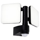 Lampe murale externe LED "Jaro" avec détecteur de mouvement à 360 °, en plastique en anthracite, avec LED intégré