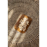 Le plat d'accompagnement en racine de teck - Rectangulaire