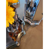 Vase de luxe moderne-classique, design élégant, LENOX 30 SILVER