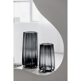 Vase LENOX 30 en gris, design moderne et classique