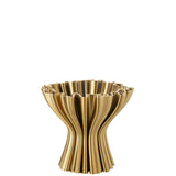 Détail du vase J-Line 3D Print Irregular Wide, mettant en valeur son design unique