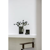Vase haut moderniste innovant, design haut de gamme, constructiviste FUSIO 32 Gris