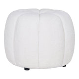 Détail du tissu en polyester du Pouf Paisley