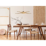 Suspension Design bois D97cm SUNNY - kit câble noir