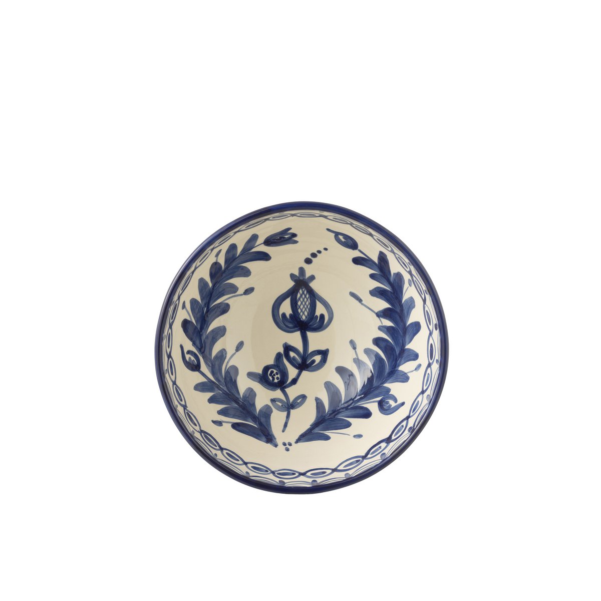 Vue rapprochée du bol J-Line Come Grenade, mettant en valeur ses couleurs vives.