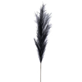Branche décorative J-Line Plumeau noire, élégante et moderne, idéale pour un salon chic