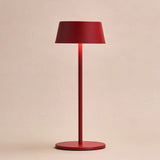 Lampe de table rechargeable rouge Hugo Berry