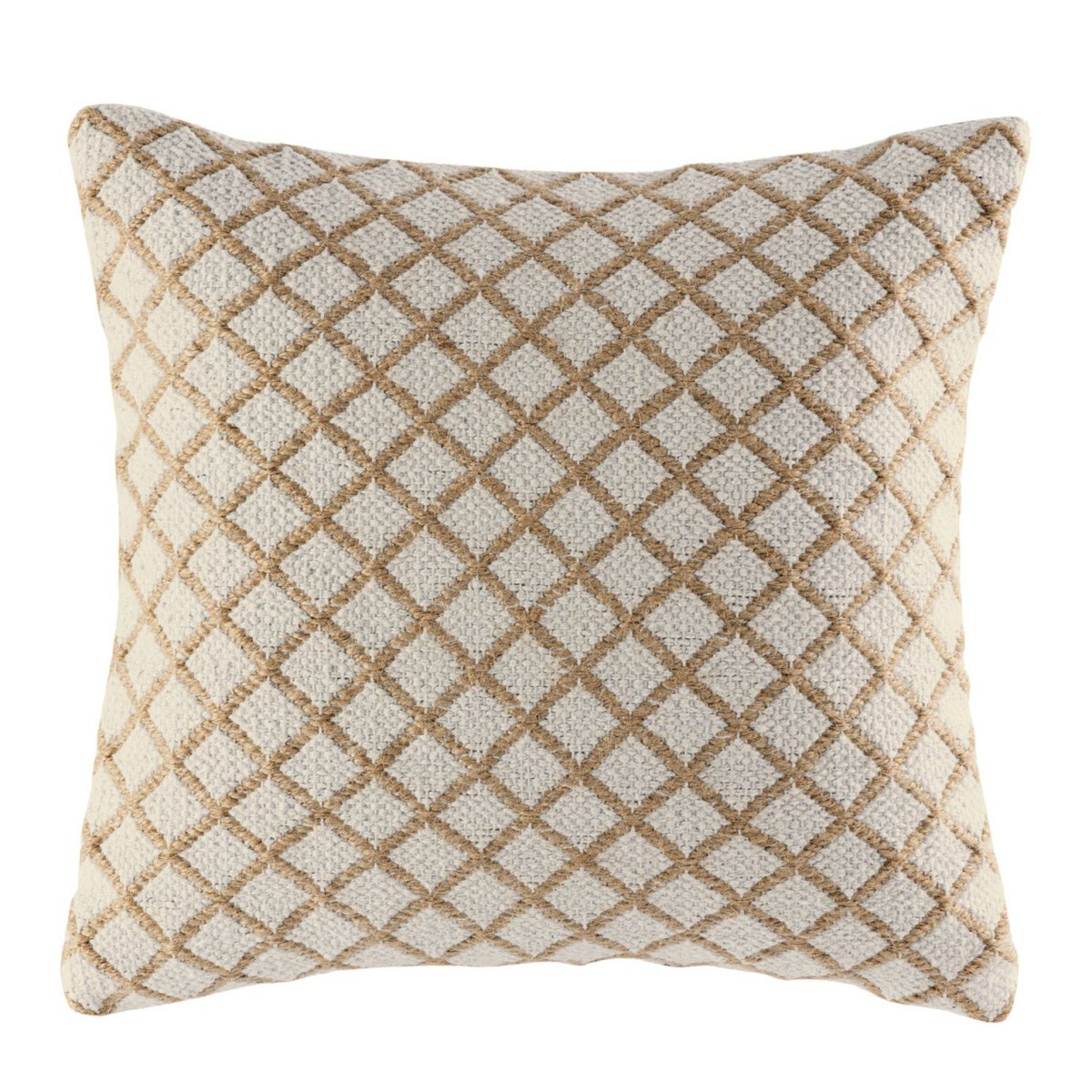 Coussin décoratif 40x40cm Set de 12 pièces 2 x 6 Coussin de canapé en PU Coussin décoratif en coton et jute naturel