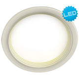 LED Plafond LAMPLE "Point" Ø 19,5 cm, LED fermement intégré avec 18 watts, lumière blanche neutre