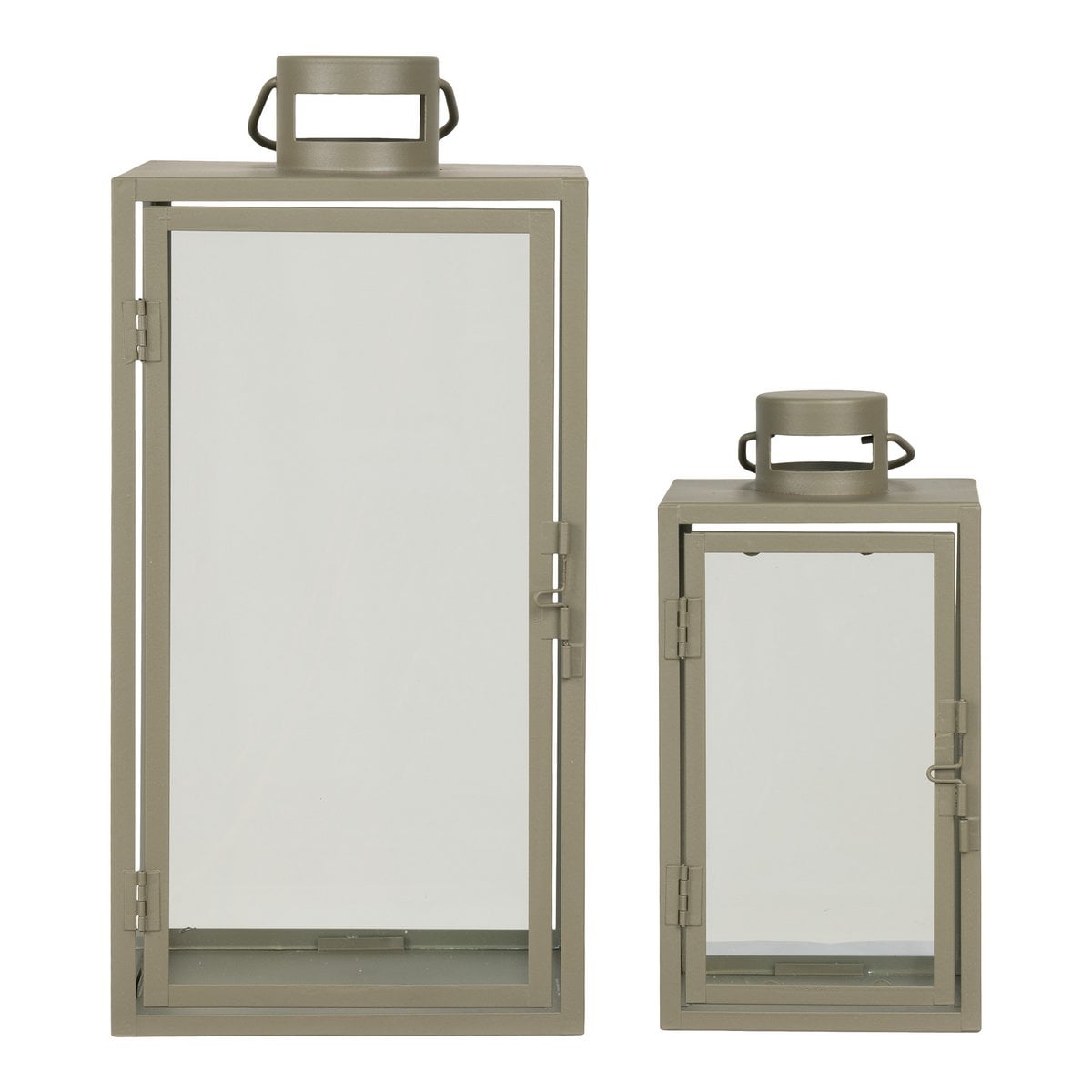 Ensemble de deux lanternes Corfou, parfait pour intérieur et extérieur
