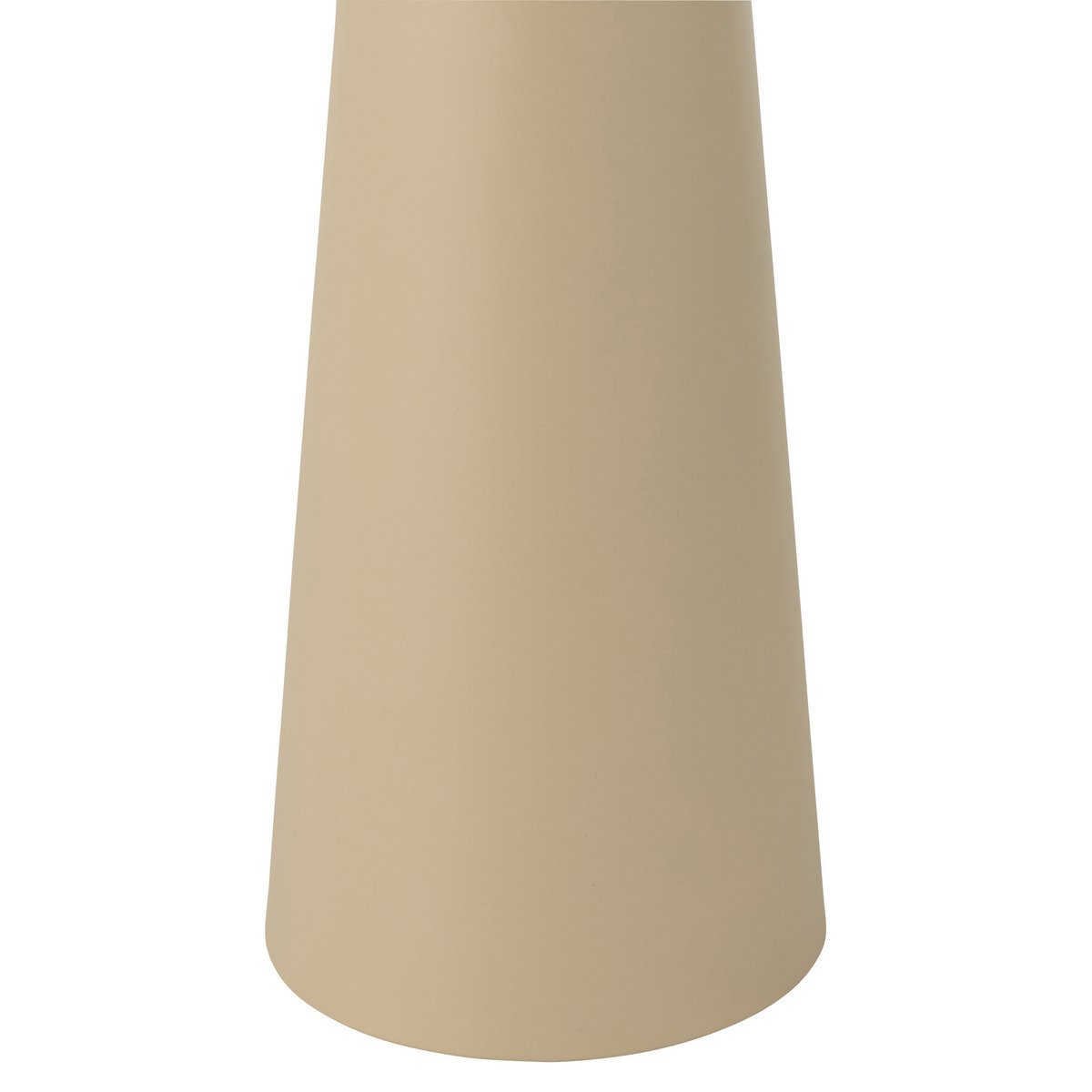 Table d'appoint J-Line Column Cone - fer - écru/beige