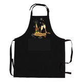 Tablier de cuisine Champagne recyclé Noir 72 x 90