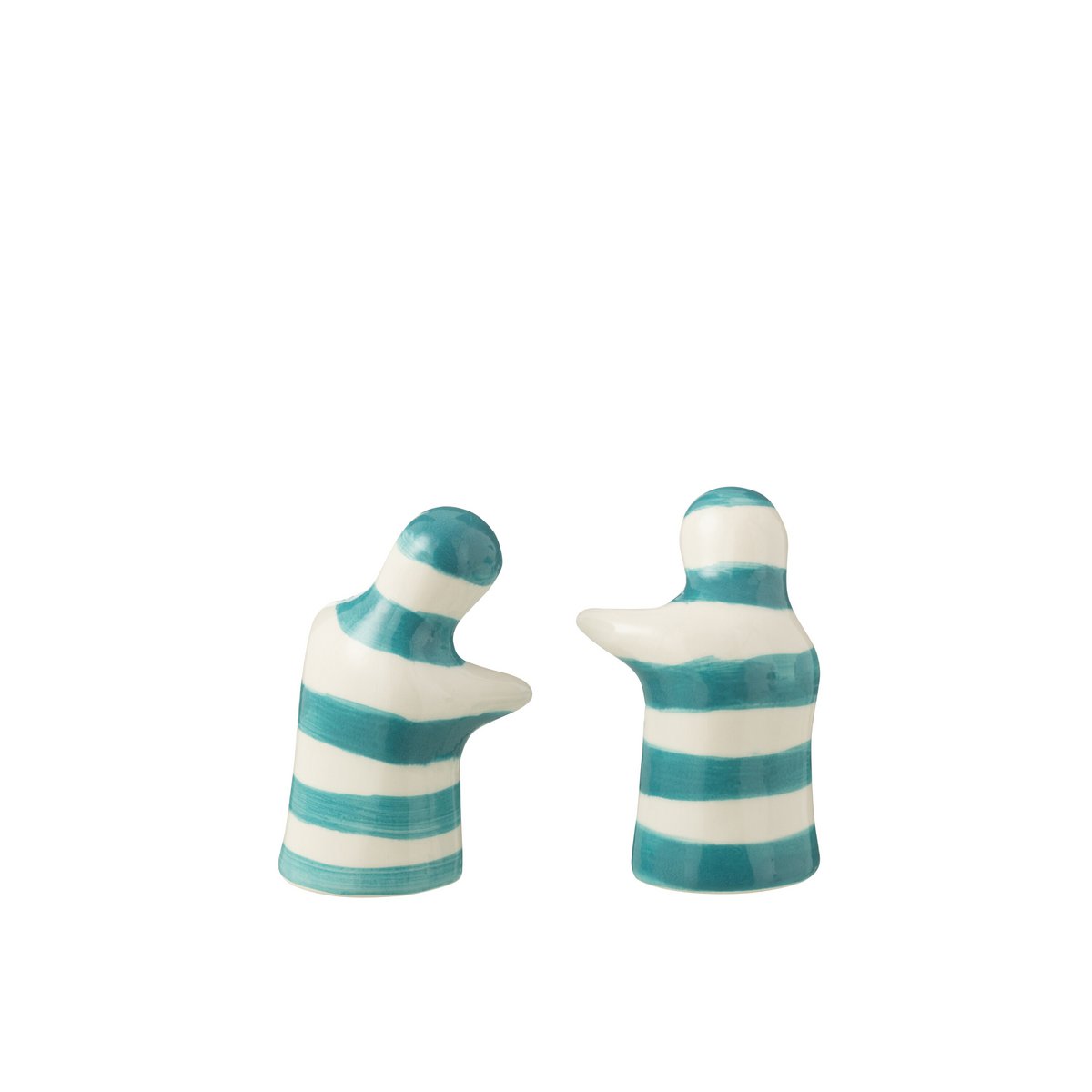 Duo de salière et poivrière J-Line sur table élégante