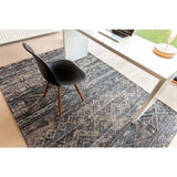 Tapis Eco - Rabat Noir - Tapis marron et noir