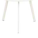 Table d'appoint d'extérieur Seattle Blanc