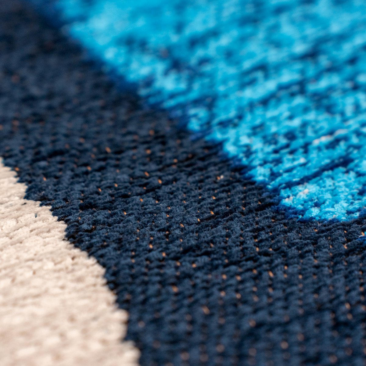Tapis Eco Diva Bleu - Accessoire décoratif