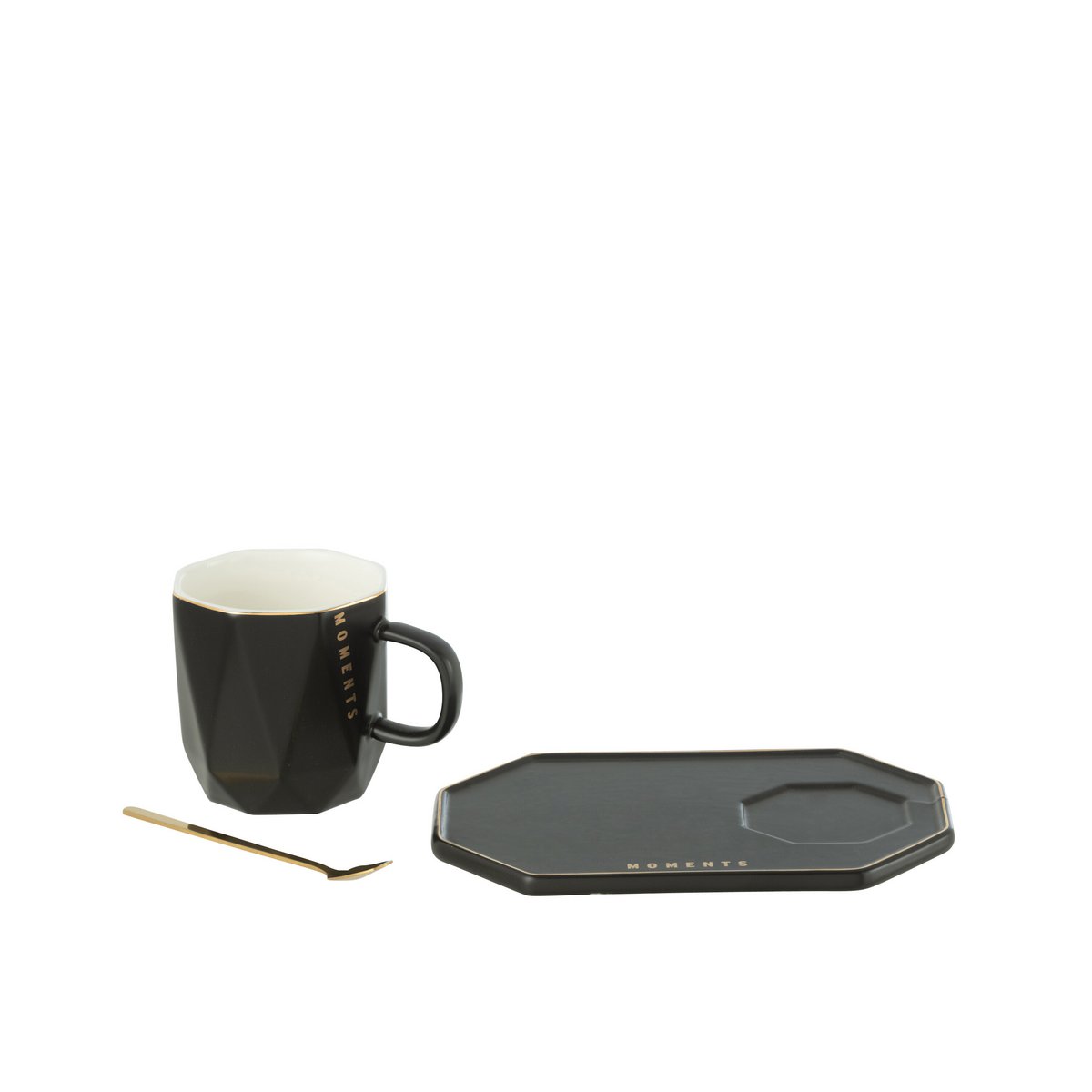 Cuillère Moments en céramique noir, parfaite pour votre table
