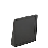 Miroir Liline J-Line carré en métal noir avec cadre élégant