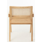 Chaise Treillis J-Line avec coussin décoratif