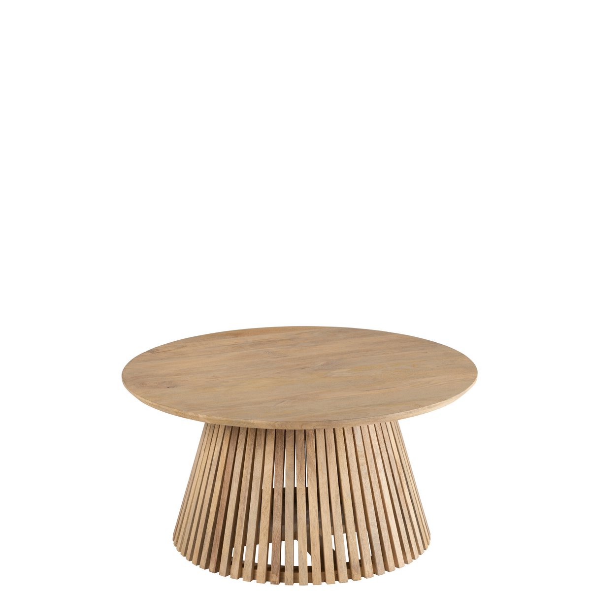 Table d'appoint J-Line Vincent avec accessoires de décoration