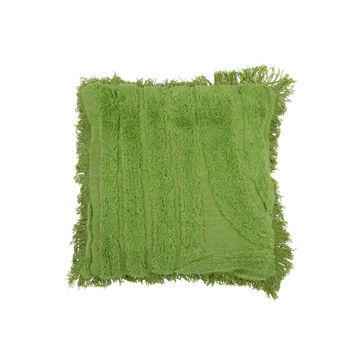 Coussin J-Line dans un salon bohème, ambiance chaleureuse