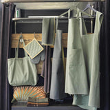 Tablier de cuisine recyclé Ada Forêt 72 x 85