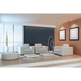 Lampadaire LED h:120cm blanc "Odrive"