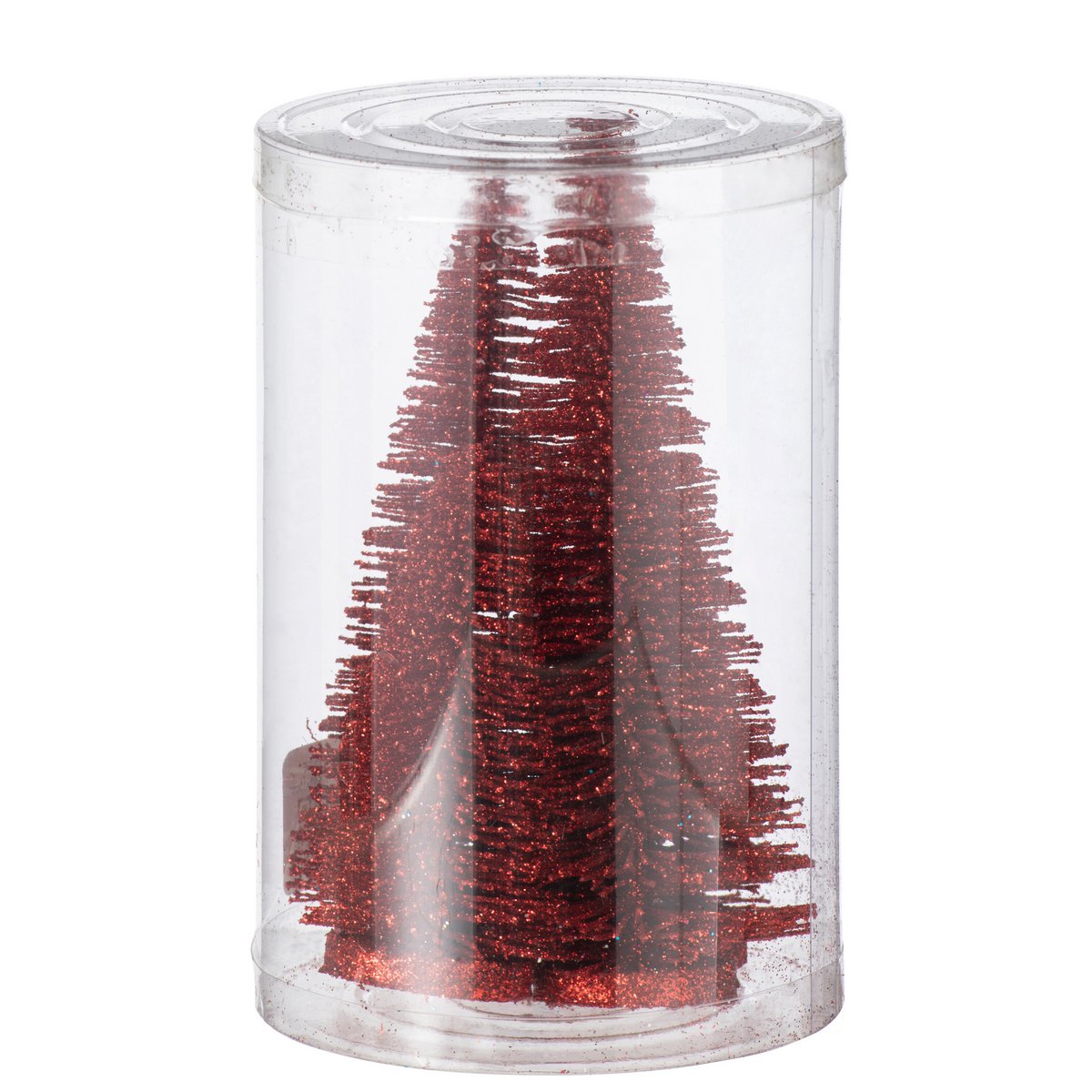 Détails des paillettes sur la décoration J-Line Rouge