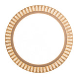 Plafond LED "Madison" Ø 48 cm, de nombreuses fonctions, en métal et en plastique, or, avec des LED intégrées, éclairage pour le salon ou le bureau