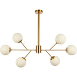 Suspension Amy Blanc Or