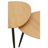Table d'appoint J-Line Palet, mise en scène avec des objets déco