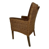 Chaises de salle à manger Ensemble 4 pièces Roard Armlehner fauteuil bilbao chaise rembourrée un fauteuil de fauteuil de fauteuil