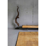Eco Rug - Jelly Gold - Tapis marron et or