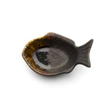 Le Bol en Forme de Poisson Merapi - Marron - S