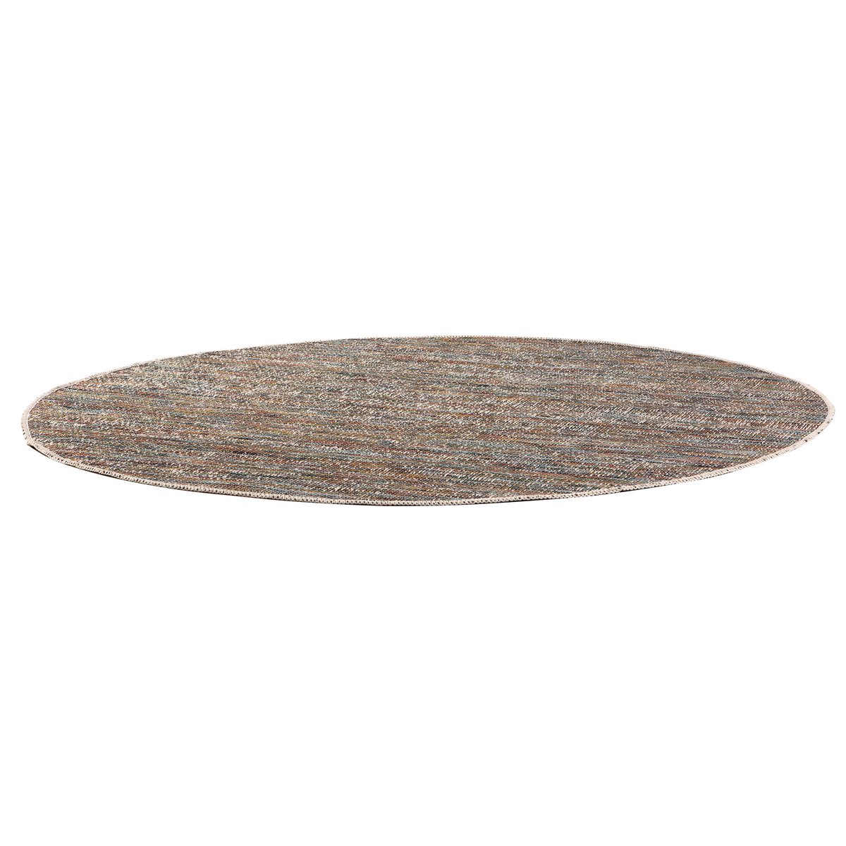Détail du tissage du tapis Tissia Thym en polypropylène