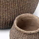 Le Jardinière Faux-Puff - Marron - XL