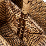 Le Range-Couverts en Rotin N°2 - Marron Naturel