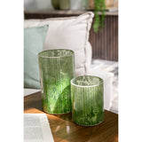 Lanterne classique J-Line en verre transparent, vue de face