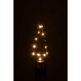 Décoration de Noël J-Line, détail du métal noir