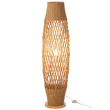Lampadaire J-Line en métal Twisted Foncé Naturel - vue avant