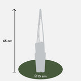 4x - Clematis Peek - ↨65cm - Ø15
