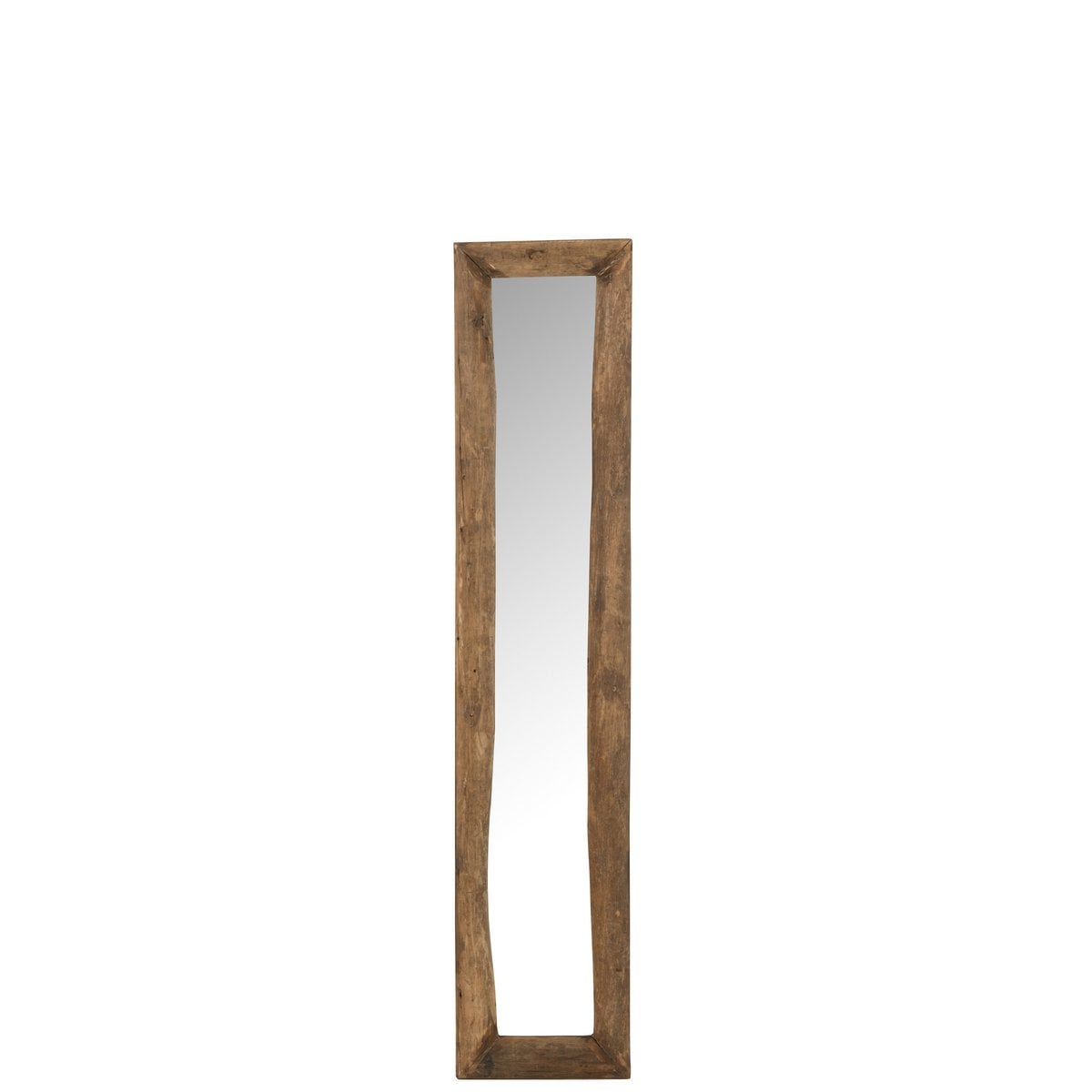 Ambiance classique avec le miroir J-Line en bois marron