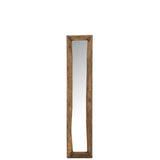 Ambiance classique avec le miroir J-Line en bois marron