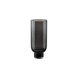 Vase en verre cylindrique OMAHA14GR sur une table en bois
