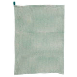 Torchon nid d'abeilles Mumba Paon 50 x 70
