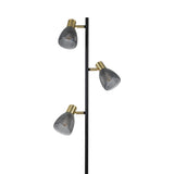 3 lampe à coller Spot "Lindita" H: 150 cm Excl. Lumineux