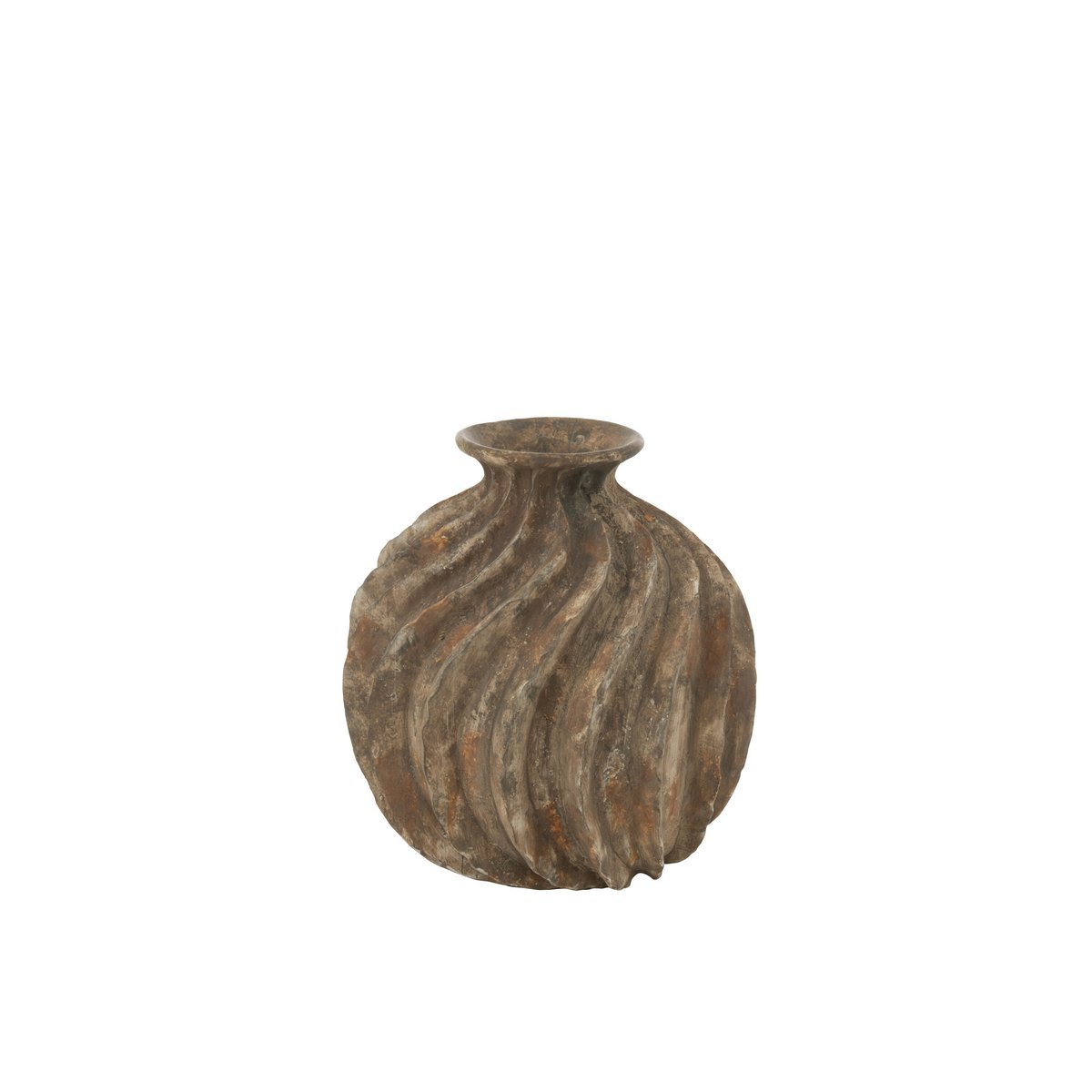 Vase Antiques de ballon J-Line, ambiance vintage dans un salon