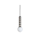 Lampe à suspension rayée